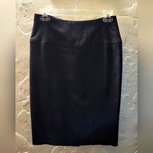 Charcoal Midi Pencil Skirt